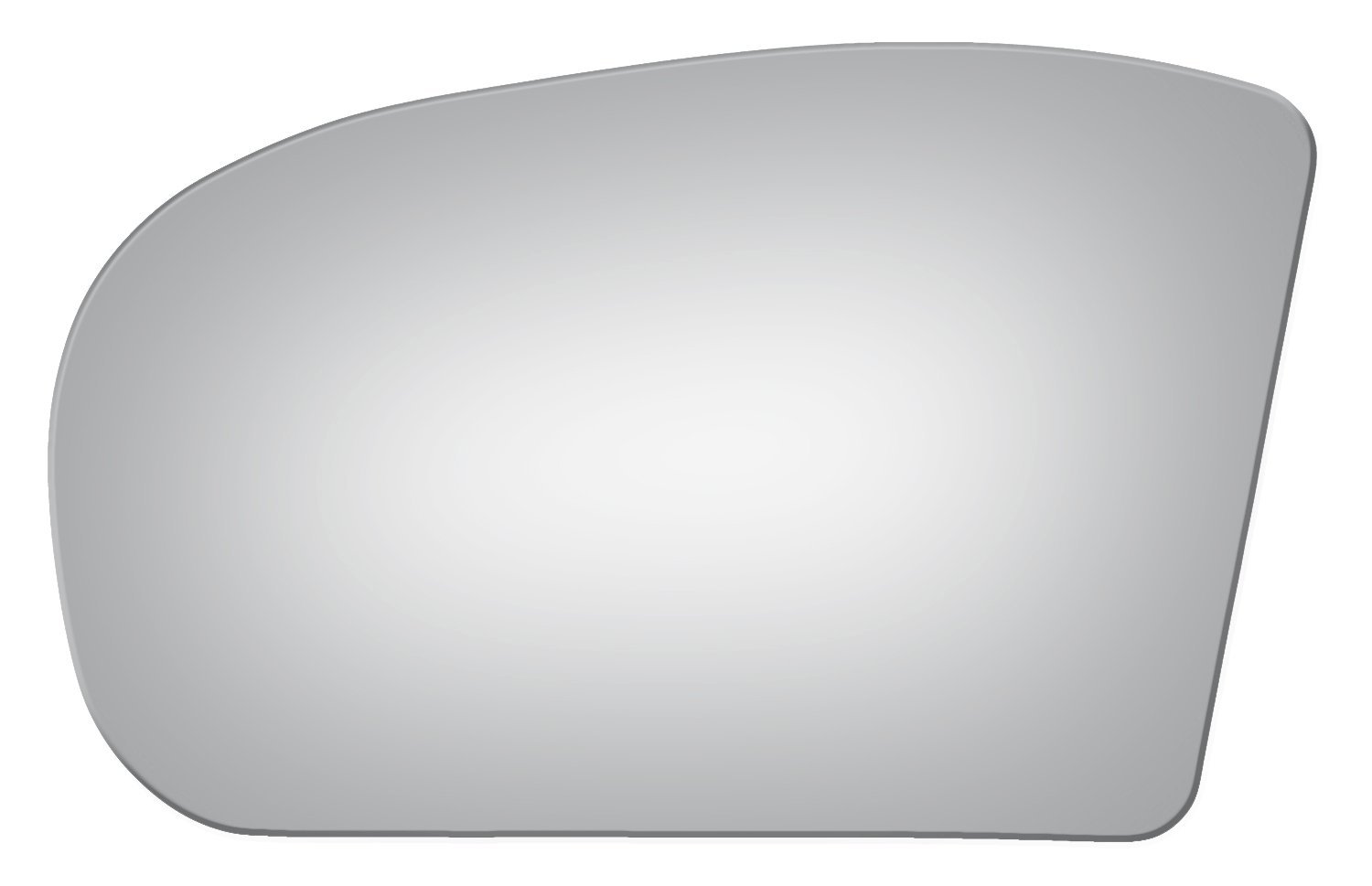 2003-2003 Mercedes Benz E500 Flat Driver Left Side Replacement Mirror Glass