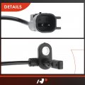 A-premium Abs Wheel Speed Sensor Compatible With Buick Models Lacrosse 2010-2011 Allure 2010 Sedan Rear Driver And Passenger