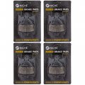 Niche Brake Pad Set For Yamaha Yzf R6s R1 Fz1 Fz6 Yzf600r Raider Yzf1000r Front Organic 4 Pack