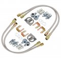 Brake Line Hose Kit Steel Braided Metric 15 4 Calipers Brakeline 