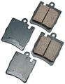 Eur873 Euro Ultr Ceramic Disc Brake Pad Kit Grey 