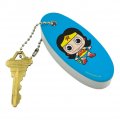 Graphics More Wonder Woman Cute Chibi Floating Keychain Oval Foam Fishing Boat Buoy Key Float