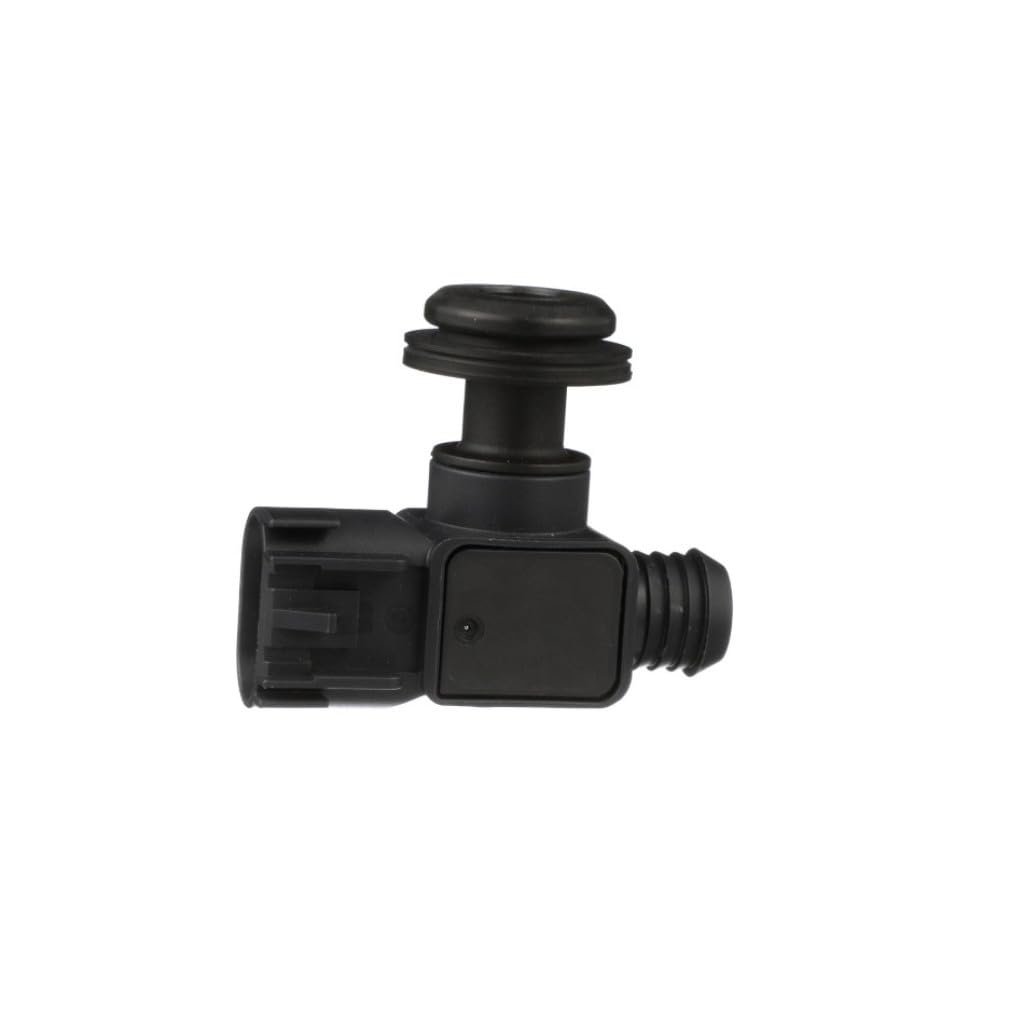 Carlights360 For Chevy Impala 2015 2016 Brake Booster Vacuum Sensor Black Color Plug In Connector Blade Terminal Bolt On