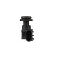 Carlights360 For Chevy Impala 2015 2016 Brake Booster Vacuum Sensor Black Color Plug In Connector Blade Terminal Bolt On