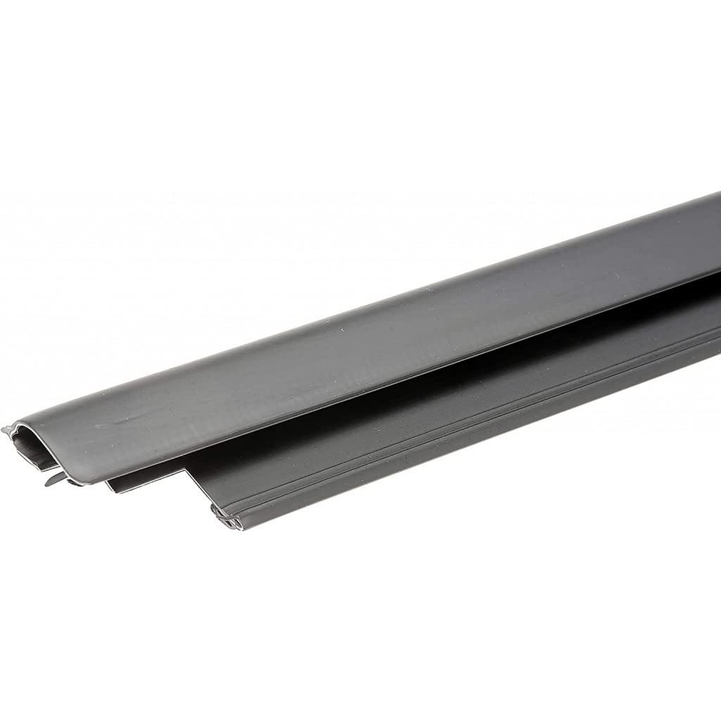 Door Window Sweep For Chevy Silverado 1500 Hd 2005 2006 Black Rubber Plastic Snap On Felt Seal Replacement 15136069