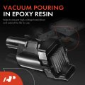A-premium Engine Ignition Coil Pack Round Type Compatible With Chevrolet Tahoe Express Silverado 1500 2500 3500 Gmc Hummer