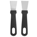 Cleaning Scraper Kit 1 42 Straight Bent Stainless Steel Cleansing Tools For Kitchen Ovens Stoves Induction Hob Outdoor Bbq 