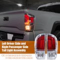 Uxcell Left And Right Side Tail Light Assembly For Toyota Tacoma 2016-2021 Replace No 8156004200 8155004200 81560-04200 Rear
