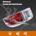 Uxcell Left And Right Side Tail Light Assembly For Toyota Tacoma 2016-2021 Replace No 8156004200 8155004200 81560-04200 Rear