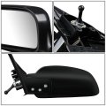 Mi1320131 Factory Style Driver Left Side Mirror Manual Folding Adjust Compatible With Mitsubishi Mirage Sedan 97-01 Paint To