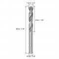 Uxcell Cemented Carbide Twist Drill Bits 7 5mm Metal Cutter For Stainless Steel Copper Aluminum Zinc Alloy Iron 6 Pcs