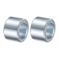 2 Pcs Galvanized Steel Spacer 1 Bore X 3 4 Od Length Unthreaded Standoff Bushing Plain Finish Round Metal Fits M12 Screws Bolts 