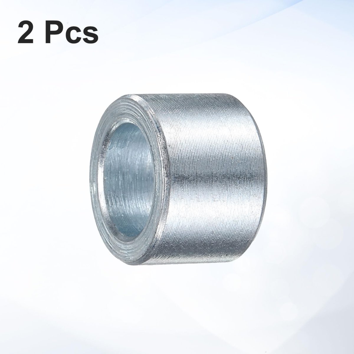 2 Pcs Galvanized Steel Spacer 1 Bore X 3 4 Od Length Unthreaded Standoff Bushing Plain Finish Round Metal Fits M12 Screws Bolts
