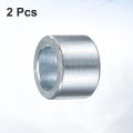 2 Pcs Galvanized Steel Spacer 1 Bore X 3 4 Od Length Unthreaded Standoff Bushing Plain Finish Round Metal Fits M12 Screws Bolts