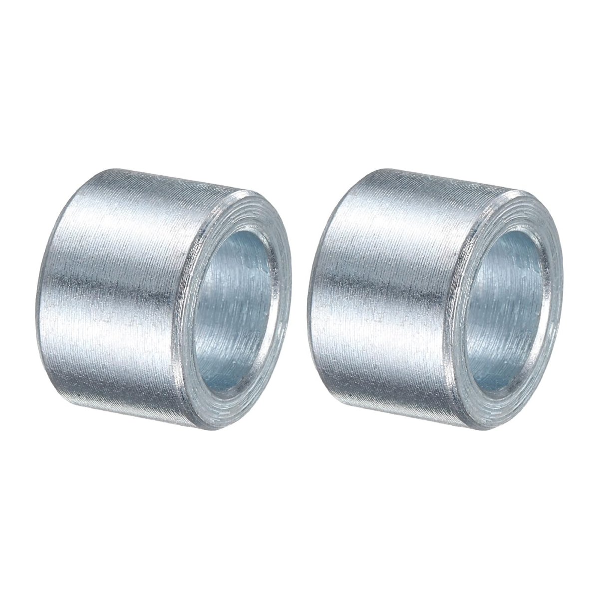 2 Pcs Galvanized Steel Spacer 1 Bore X 3 4 Od Length Unthreaded Standoff Bushing Plain Finish Round Metal Fits M12 Screws Bolts