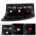 Outer Tail Lamp Light Replacement For Ram 2500 2019-2022 Red Lens Chrome Housing Driver Side Brake 68361715ad