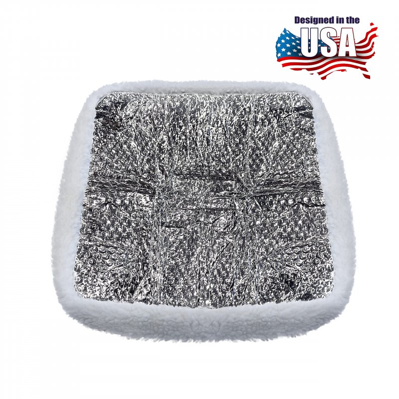 Universal 14 In X Rv Vent Skylight Insulator Inflatable Shade With Reflective Heat Shield 2 Pack