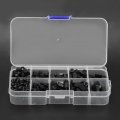 300pcs Nylon Standoff Nut Screw F M M3 Motherboard Standoffs Hex Spacer Screws Set For Black