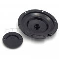 Httmt Black Gear Skull Engine Derby Timer Cover Compatible With H-d Sportster Xl 883 1200 Iron