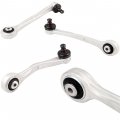 Bapmic 4h0407506e Front Left Right Upper Forward Rearward Control Arm Kit Compatible With Audi A8 Quattro S8