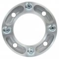 2x 4 Lug Wheel Spacers Adapters 4x137 10x1 25 110mm 1 5 For 2004-2005 Outlander 330 2003-2006 400 2006 650 