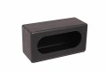 Custer Btr-1-ov 1 Oval Hole Box Polyethylene 