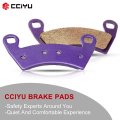 Front And Rear Carbon Fiber Brake Pads 4 Pair For Polaris Ranger 400 500 700 800 900 Crew Ev Rzr Fa354 Fa452 2008 2014