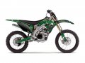 1992-1993 Kx 250 Flaming Gearhead Green Senge Graphics Complete Kit For Kawasaki 