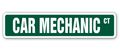 Car Mechanic Street Sign Auto Motor Tech Engine Repair Indoor Outdoor A 18 Wide 