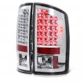 Chrome Bezel Premium Led Tail Light Housing Lamp Assembly For 2007-2008 Dodge Ram 1500 2500 3500 Pickup Truck Driver And 