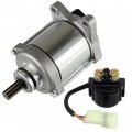 Caltric Starter With Relay Solenoid Compatible Honda Trx250tm Recon 250 2x4 2008-2020 Starting Motor 