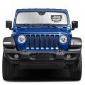 Ipick Image Made For Jeep Gladiator 2020 To 2023 With Brake Assist Custom Fit Silver Reflective Bubble Roll-up Auto Windshield