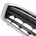 Su1200180 Factory Style Front Bumper Grill Grille Assembly With Silver Moulding Compatible Subaru Legacy 2018-2019 Matte Black