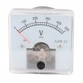Uxcell Ac 0-500v Voltage Panel Volt Meter Analog Dial Gauge 50x50mm