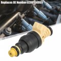 X Autohaux 1 Pcs 0280150955 Car Fuel Injector Nozzle Replacement For Vw Cabrio 0l 1997-2002 Golf Gti Jetta 1993-2000 2 Ea827