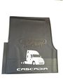 Freightliner Cascadia Rubber All-weather Floor Mats W Logo Fits 2008-2016 -2 Pc Fronts 