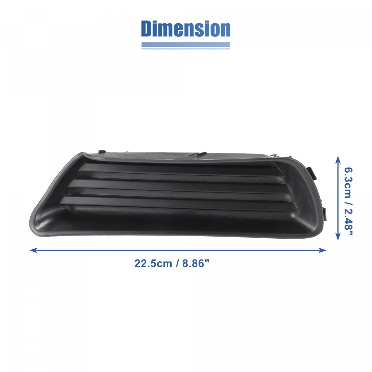 1 Pcs Fog Light Grille Cover Trim Lamp No 5212806050 52128-33060 For Toyota Camry 2007-2009