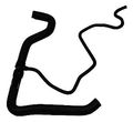 22841 Premium Modular Coolant Hose 25mm Inside Diameter Black Epdm Rubber With Synthetic Fiber Reinforcement For Automotive 