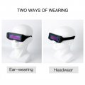 Welding Glasses Auto Darkening Goggles Safety Automatic Dimming Welder Arc Anti-glare And Non-stick Slag