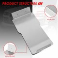 Center Console Armrest Lid Repair Kit Compatible With Chevy Gmc Isuzu 94-12 Metal Metallic