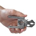 Swiss Tech St53130 Polished Ss 22-in-1 Pocket Multitool Kit With Wrenches Allen Drivers Hand Drill
