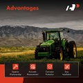 A-premium Front Axle Pivot Bar Compatible With John G110 L100 L105 L107 L108 L110 L111 L118 L120 L130