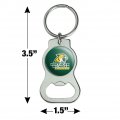 Graphics More Northern Michigan Wildcats Logo Keychain With Bottle Cap Opener
