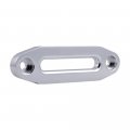 Silver Cnc Aluminum 6 Hawse Fairlead Compatible With Synthetic Winch Rope Suv Atv Utv