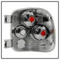 Acanii For 1999-2004 Chevy Silverado Gmc Sierra W Stepside Chrome Rear Tail Lights Brake Lamps Driver Passenger Side