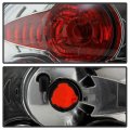 Acanii For 1999-2004 Chevy Silverado Gmc Sierra W Stepside Chrome Rear Tail Lights Brake Lamps Driver Passenger Side