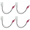 4pcs Car Speaker Wiring Harness Connector Adapter For 2020 Dodge Durango Sxt Sport Utility 4-door