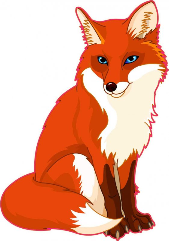 Stickertalk Fox Vinyl Sticker 3 5 Inches By