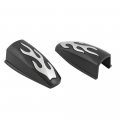 Pilot Automotive Ip-2023e 2-piece Set Washer Nozzle Covers Chrome Black 