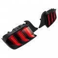 Hecasa Led Tail Lights Compatible With 2015-2020 Ford Mustang Five Models Fulllights Tail Lamp Tube Sequential Turn Signal